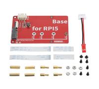 Vikye Scheda Periferiche per RasPi 5, Scheda Periferica Base SSD M.2 Standard NVPI5 2280B, Base SSD PCIe Gen3 NVMe per RasPi 5 8 GB 4 GB 2 GB 1 GB
