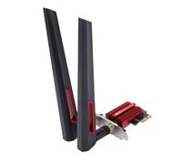 Vikye Scheda WiFi PCIe WiFi 7, Adattatore di Rete Wireless a Banda 6400Mbps con Antenne 5.4 e Doppia 10dBi Ad Alto Guadagno, per PC Desktop 10 11