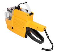 Vikye Segnalino di Prezzo Pratico 10 Cifre 2 Righe di Etichetta per Negozi Al Dettaglio, Prima della Chiara Stampa, un Uso Comodo per il Marchio Alimentare, Materiale per ABS Ideale (giallo) (YELLOW)