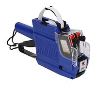 Vikye Segnalino di Prezzo Pratico 10 Cifre 2 Righe di Etichetta per Negozi Al Dettaglio, Prima della Chiara Stampa, un Uso Comodo per il Marchio Alimentare, Materiale per ABS Ideale (giallo) (BLUE)