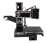 Vikye Stampante 3D 100x100x100mm, Supporta un Filamento da 1,75 Mm, Facile Opera per, OS X (Spina europea)