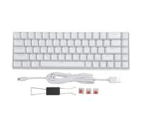 Vikye Tastiera da Gioco Meccanica, Tastiera Meccanica Cablata a 68 Tasti con 20 modalità Retroilluminate, Tastiera con Interruttore Rosso Hot-swap per PC Mac