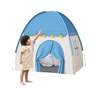 Vikye Tenda da Gioco Pop-up per Bambini, Poliestere Resistente (BLUE)