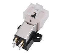 Vikye Testina a Magnete Mobile, Testina Fonografica a Doppio Magnete Mobile AT3600L di Ricambio con Ago per Giradischi PSLX250H PSLX300USB PS-LX300USB