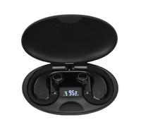 Vikye Translation Earbuds in Tempo Reale, 133 Riduzione del Rumore del Linguaggio 3 in 1 Traduttore, Traduttore di Cuffie bluetooth 5.4 con Custodia di Ricarica (BLACK)
