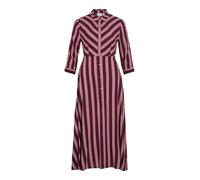VILA Abito camicia 'VIAya Paya' bordeaux / rosso chiaro Donna - Abbigliamento - Taglie comode - Abiti - Abiti camicia VILA 40