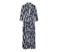 VILA Abito camicia 'VIAya Paya' navy / bianco Donna - Abbigliamento - Taglie comode - Abiti - Abiti camicia VILA 38