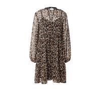 VILA Abito camicia 'VIFALIA' marrone / cappuccino / nero Donna VILA 46 marrone / cappuccino / nero