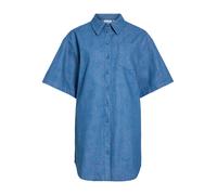 VILA Abito camicia 'VILuna' blu Donna - Abbigliamento - Taglie comode - Abiti - Abiti camicia VILA 36