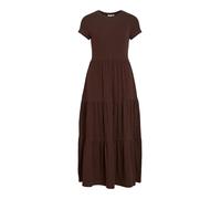 Vila Abito da donna VIHOLLIE a maniche corte, Coffee Bean1, XS
