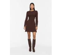 VILA Abito in maglia 'VIKERRY' marrone sfumato Donna - Abbigliamento - Taglie comode - Abiti VILA XL