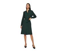 VILA - Abito Lungo al Ginocchio Manica Lunga Aperto Davanti Donna - - Dresses - Donna - Verde - S