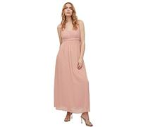 Vila Vimilina Long Dress/su - Noos Vestito da Cocktail, Misty Rose, 46 Donna
