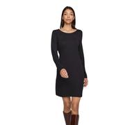 VILA - Abito manica lunga con scollo a V - - Dresses - Donna - Nero - M
