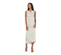 VILA - Abito Ravenna Waterfall Donna - - Dresses - Donna - Beige - M