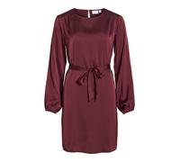 Vila Enna Ravenna Long Sleeve Short Dress Rosso 44 Donna