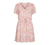 Vila Falia Short Sleeve Short Dress Rosa 44 Donna