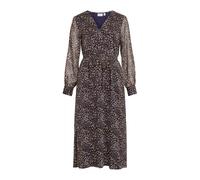 VILA Abito 'VIFALIA' marrone / broccato / blu violetto / bianco Donna VILA 34