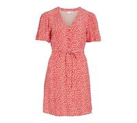 VILA Abito 'VIGrace' rosso chiaro / bianco Donna - Abbigliamento - Taglie comode - Abiti - Abiti camicia VILA 38