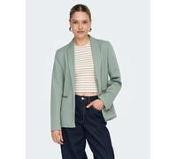 VILA - Blazer color corona d'alloro-Verde 36