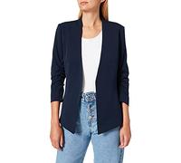 Vila Her 3/4 Blazer Blu S Donna
