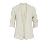 Vila Blazer VIHER - Blazer Aderente con Maniche a 3/4, Betulla, M