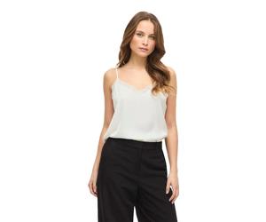 Vila Blusa Senza Maniche Enna Ravenna Lace Singlet