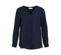 Vila - Camicetta da Donna Oversize, Blu (Total Eclipse), S