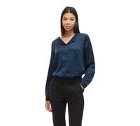 Vila Camicia A Maniche Lunghe Ellette V-neck Satin