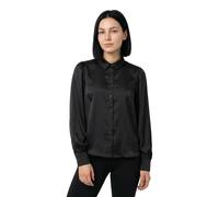 Vila Vienna Ravenna L/S Balloon Shirt-Noos, Nero, 42 Donna