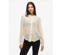 Vila - Camicia beige-Neutro 2XL