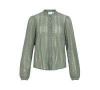 VILA Camicia da donna 'CHIKKA' verde Donna - Abbigliamento - Taglie comode - Camicie e tuniche - Camicie VILA L