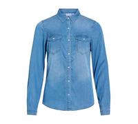 VILA Camicia da donna 'Bista' blu chiaro, Taglia XS