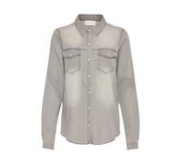 VILA Camicia da donna 'VIBISTA' grigio denim Donna VILA M