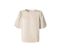 Vila Ellette Short Sleeve Blouse Beige 42 Donna