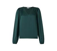 VILA Camicia da donna 'VIEllette' smeraldo Donna - Abbigliamento - Taglie comode - Camicie e tuniche - Camicie VILA M