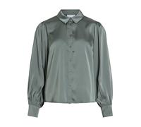 VILA Camicia da donna 'VIEnna Ravenna' giada Donna - Abbigliamento - Taglie comode - Camicie e tuniche - Camicie VILA L