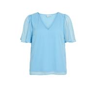 VILA Camicia da donna 'VIFalia' blu cielo Donna - Abbigliamento - Taglie comode - Camicie e tuniche - Camicette e top VILA M