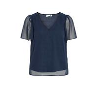 VILA Camicia da donna 'VIFalia' navy Donna - Abbigliamento - Taglie comode - Camicie e tuniche - Camicette e top VILA XS