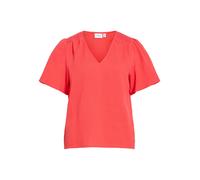 VILA Camicia da donna 'VILania' rosso acceso Donna - Abbigliamento - Taglie comode - Camicie e tuniche - Camicette e top VILA S