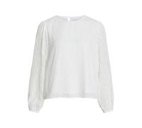 VILA Camicia elegante con maniche trasparenti e motivo strutturato Ideale per l'