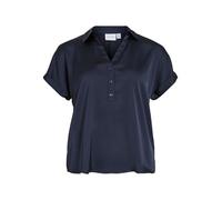 Vila Camicia Femminile Vienna Manica Corta, Blazer Blu Marine, 46