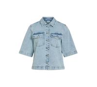 Vila Camicia in jeans femminile VISOL a 3/4, Mix blu chiaro , 42