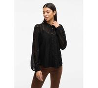 Vila - Camicia nera-Nero XS