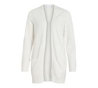 Vila Cardigan da Donna VIRIL Basic, Bianco Alyssum., XXL