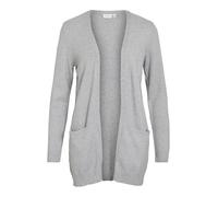 Vila Ril Open Cardigan Grigio S Donna
