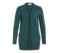Vila Ril Open Cardigan Verde L Donna