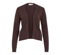 Vila Cardigan Femminile VIRIL Corto Aperto, Chicco di caffè, S