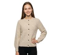 VILA - Cardigan testurizzato soffice in maglia color crema-Bianco M