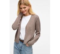 VILA Cardigan leggero corto a maniche lunghe VILA Marrone